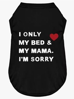 Dog Sweater Shirt Med 4-6 pounds NEW drake lyrics clothing